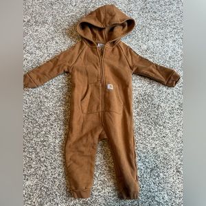 Carhart Baby Front Zip Hooded Coveralls
